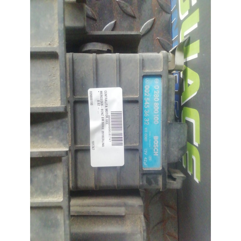 Recambio de centralita motor uce para mercedes-benz clase c (w201) berlina referencia OEM IAM 028800100 0025453632 