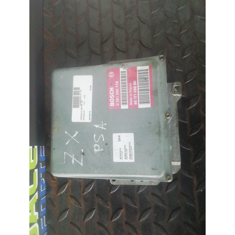 Recambio de centralita motor uce para citroën zx referencia OEM IAM 0261200778 9617149880 