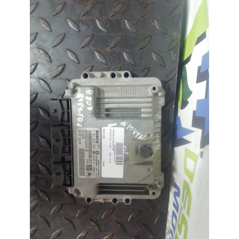 Recambio de centralita motor uce para peugeot 207 1.4 hdi referencia OEM IAM 9662212480 0281012467 