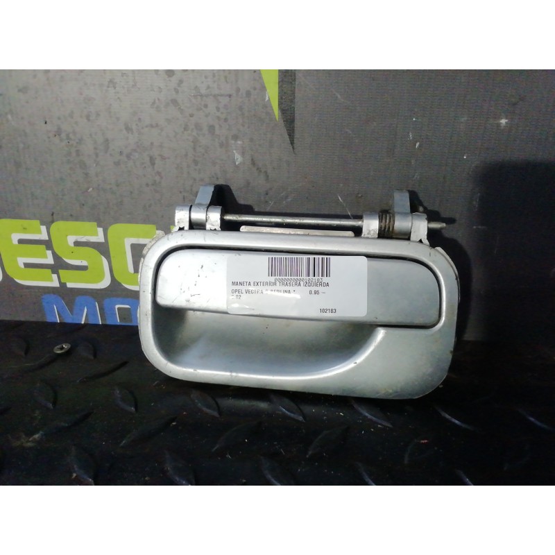 Recambio de maneta exterior trasera izquierda para opel vectra b berlina referencia OEM IAM 09192225  