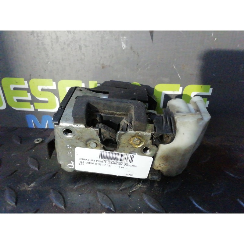 Recambio de cerradura puerta delantera izquierda para fiat doblo (119) 1.2 cat referencia OEM IAM B792  