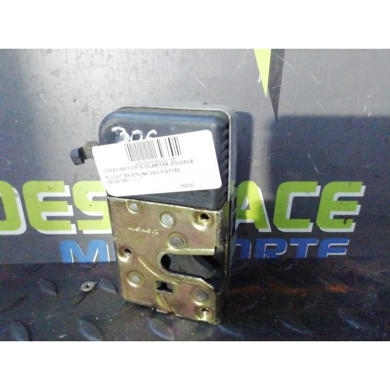 Recambio de cerradura puerta delantera izquierda para peugeot 306 berlina 3/4/5 puertas (s2) referencia OEM IAM L2PBT  