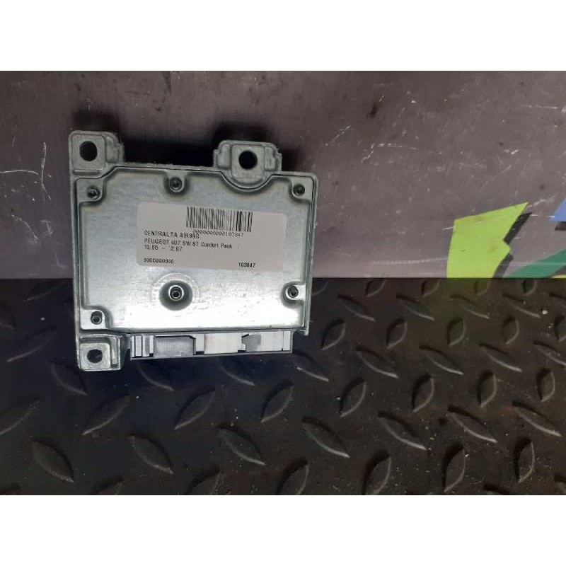 Recambio de centralita airbag para peugeot 407 sw st confort pack referencia OEM IAM 9655880880  
