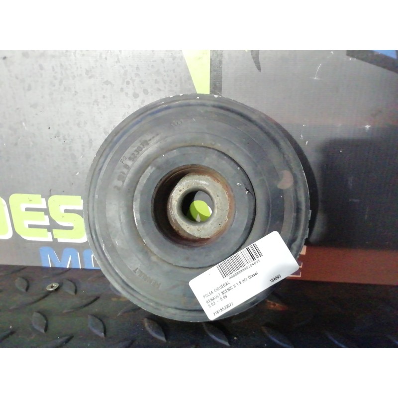 Recambio de polea cigueñal para renault scenic ii 1.9 dci diesel referencia OEM IAM 2181B523072  