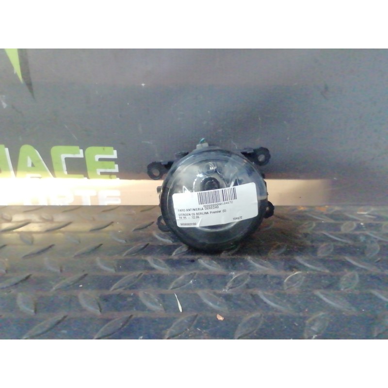 Recambio de faro antiniebla derecho para citroën c5 berlina premier (e) referencia OEM IAM 9650003180 89203981 