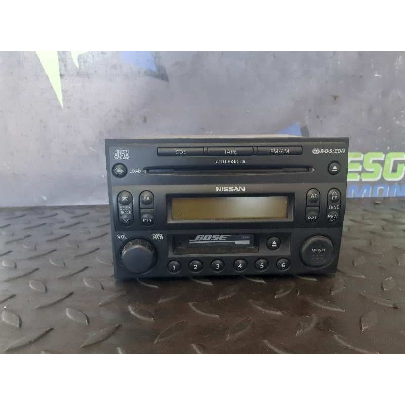 Desguace MonforteSISTEMA AUDIO / RADIO CD 28188CC09A 28188CC000 NISSANSistema audio / radio cd|Desguace Monforte