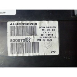 Recambio de cuadro instrumentos para renault megane ii classic berlina confort authentique referencia OEM IAM 8200720321 4HJG090