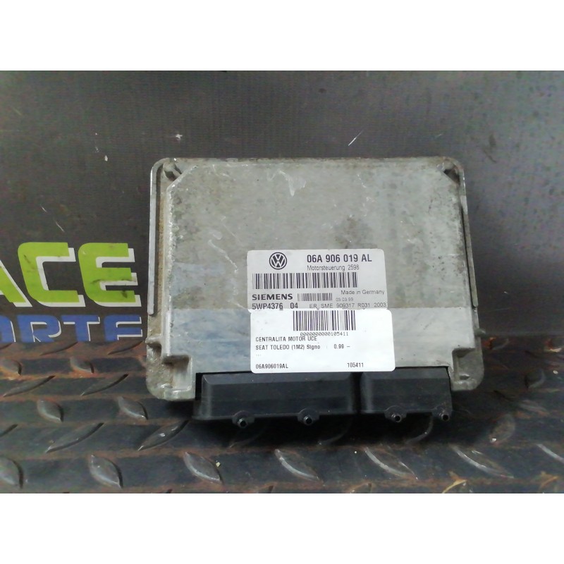 Recambio de centralita motor uce para seat toledo (1m2) signo referencia OEM IAM 06A906019AL  