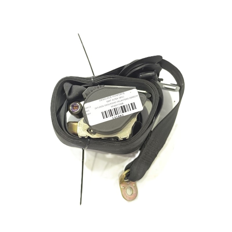 Desguace MonforteCINTURON SEGURIDAD DELANTERO DERECHO 5P0857706B SEATCinturon seguridad delantero derecho|Desguace Monforte