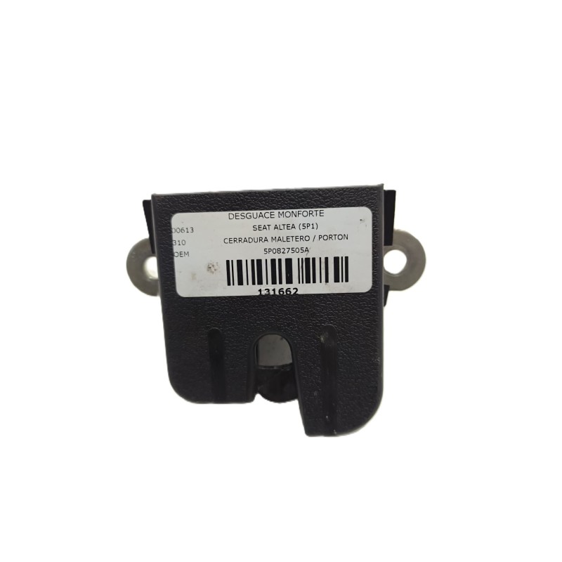 Desguace MonforteCERRADURA MALETERO / PORTON 5P0827505A SEATCerradura maletero / porton|Desguace Monforte