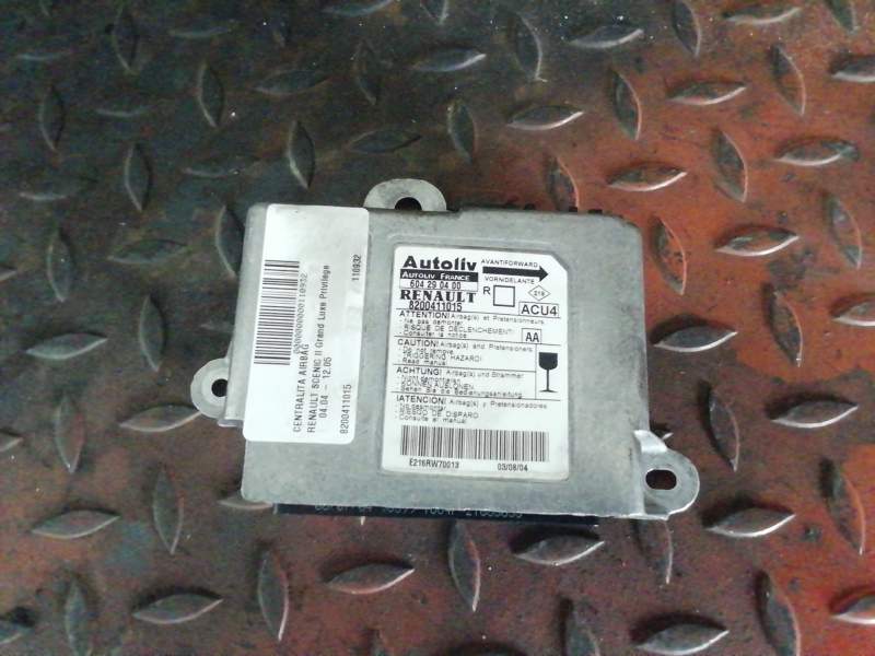 CENTRALITA AIRBAG 8200411015 E216RW70013 