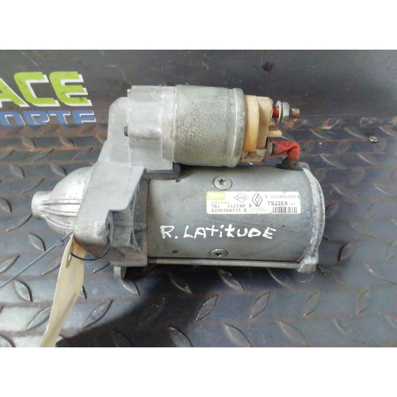 Recambio de motor arranque para renault latitude 2.0 dci diesel fap referencia OEM IAM TS22E8  