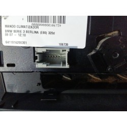Recambio de mando climatizador para bmw serie 3 berlina (e90) 320d referencia OEM IAM 6411916298301 080094058 A2C53289383