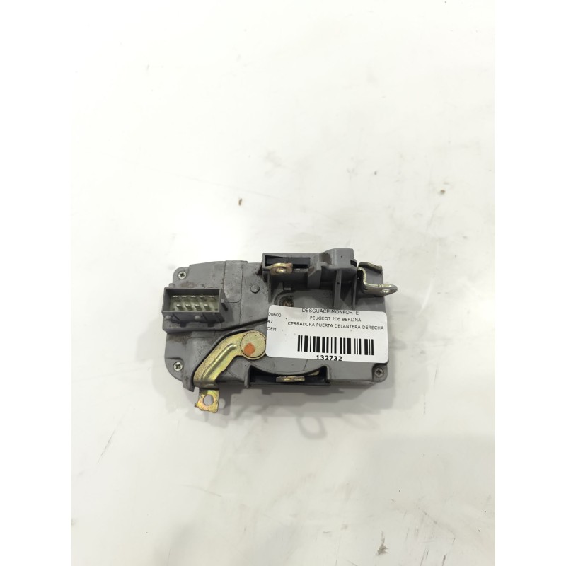 Desguace MonforteCERRADURA PUERTA DELANTERA DERECHA 9136J1 PEUGEOTPiezas vehículos|Desguace Monforte