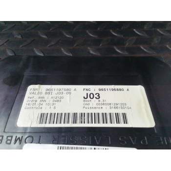 CAJA RELES / FUSIBLES 9651196880 J03 