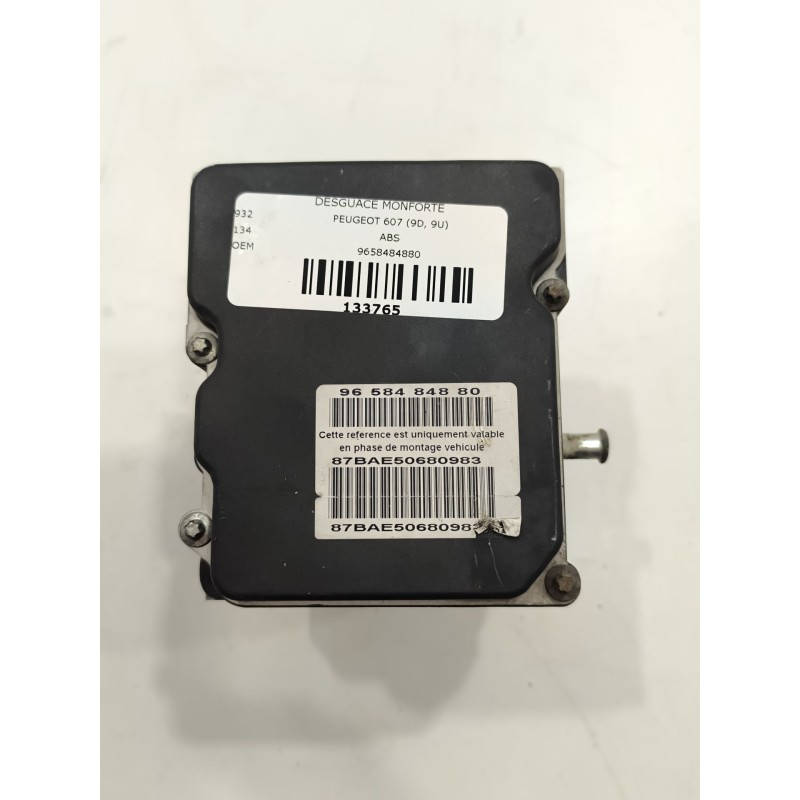 Desguace MonforteABS 9658484880 PEUGEOTPiezas vehículos|Desguace Monforte