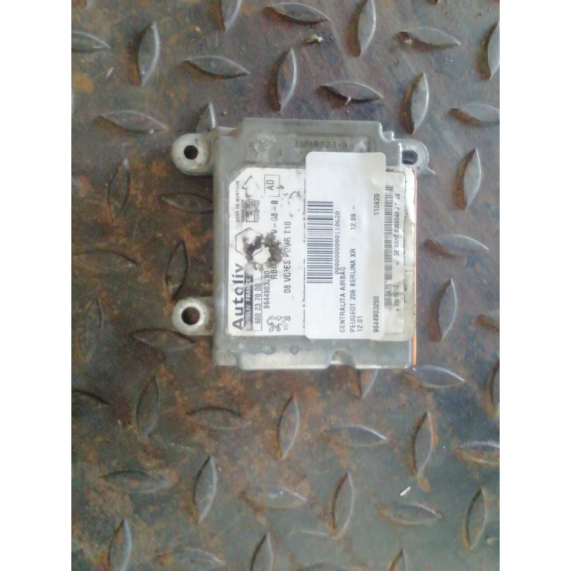 Recambio de centralita airbag para peugeot 206 berlina xr referencia OEM IAM 9644903280  