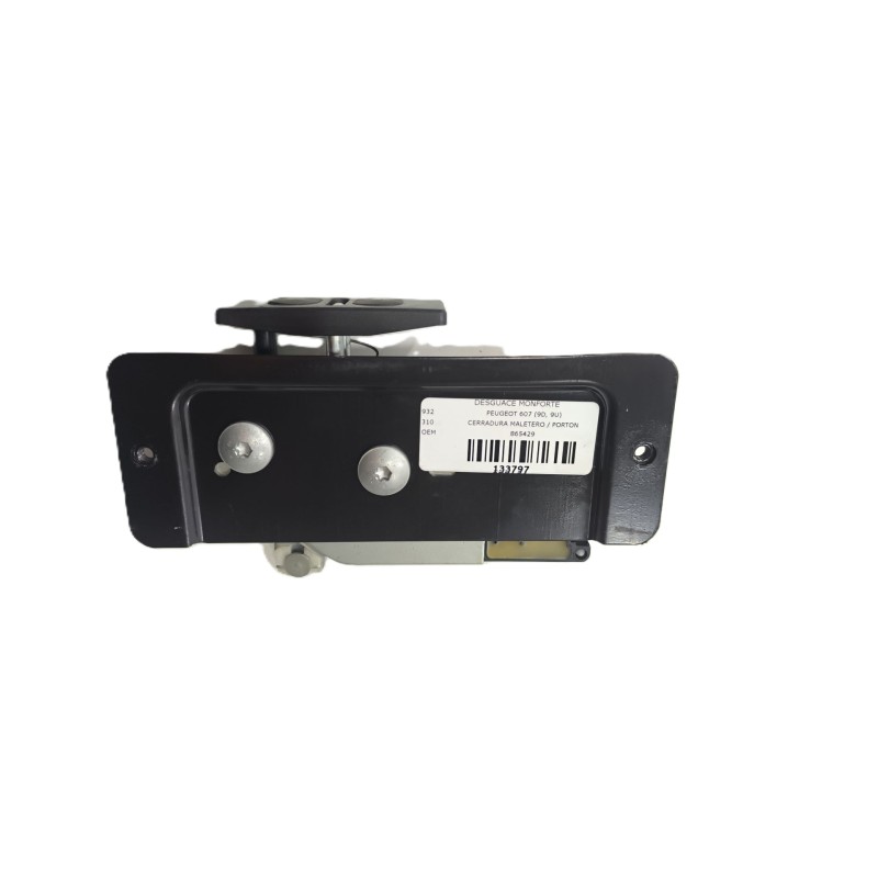 Desguace MonforteCERRADURA MALETERO / PORTON 865429 PEUGEOTPiezas vehículos|Desguace Monforte