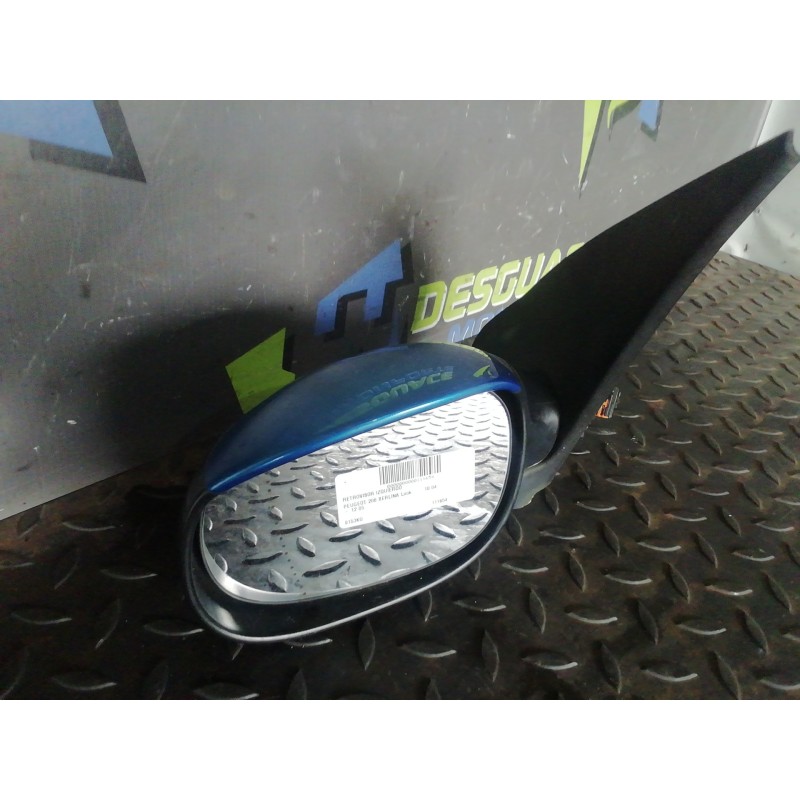 Recambio de retrovisor izquierdo para peugeot 206 berlina look referencia OEM IAM 8153KQ 8151CG 815242