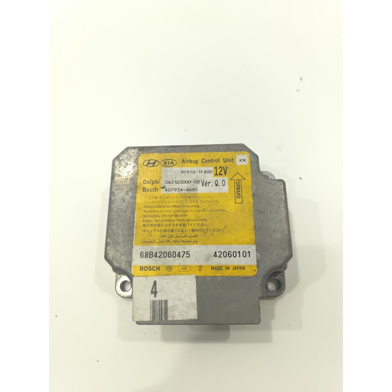 Desguace MonforteCENTRALITA AIRBAG 959101F400 KIAPiezas vehículos|Desguace Monforte