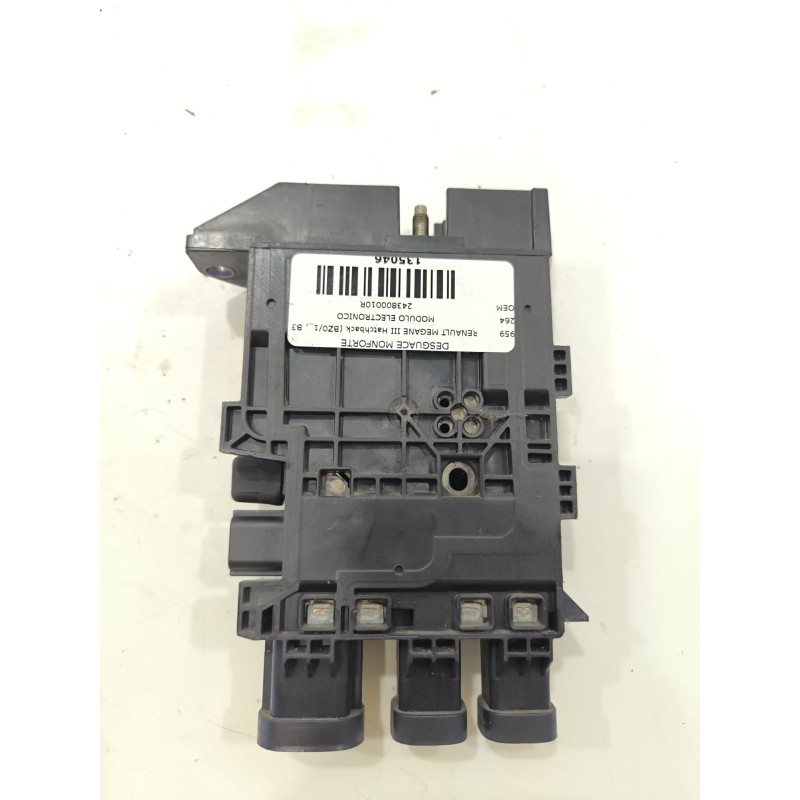Desguace MonforteMODULO ELECTRONICO 243800010R RENAULTPiezas vehículos|Desguace Monforte