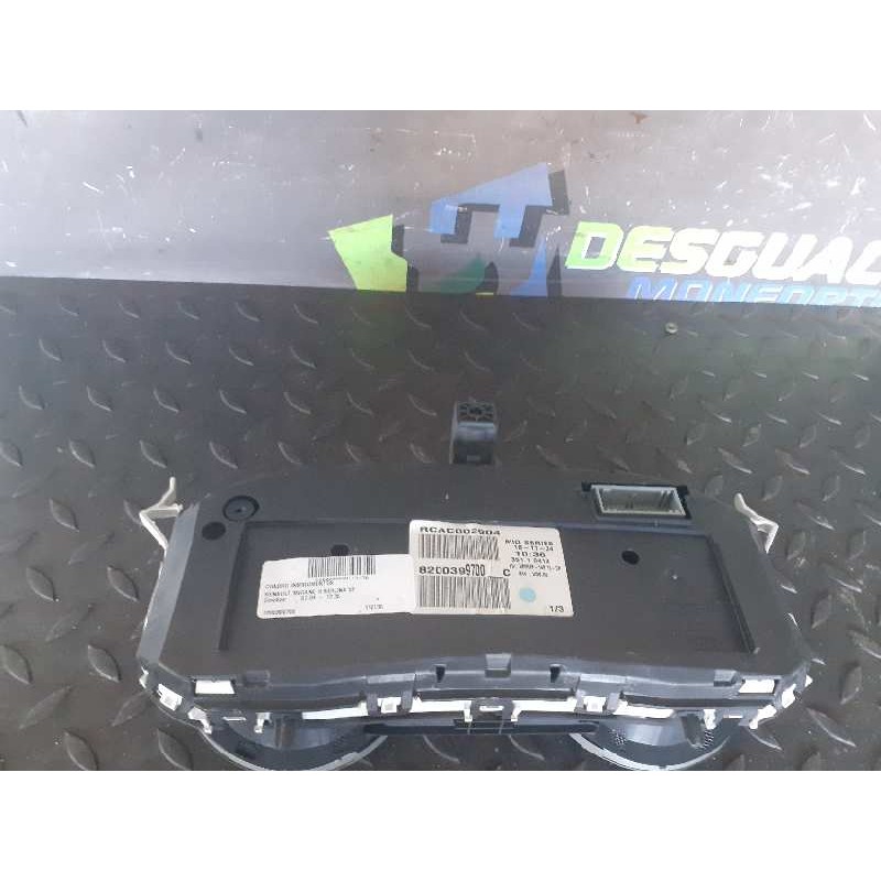 Recambio de cuadro instrumentos para renault megane ii berlina 5p emotion referencia OEM IAM 8200399700  