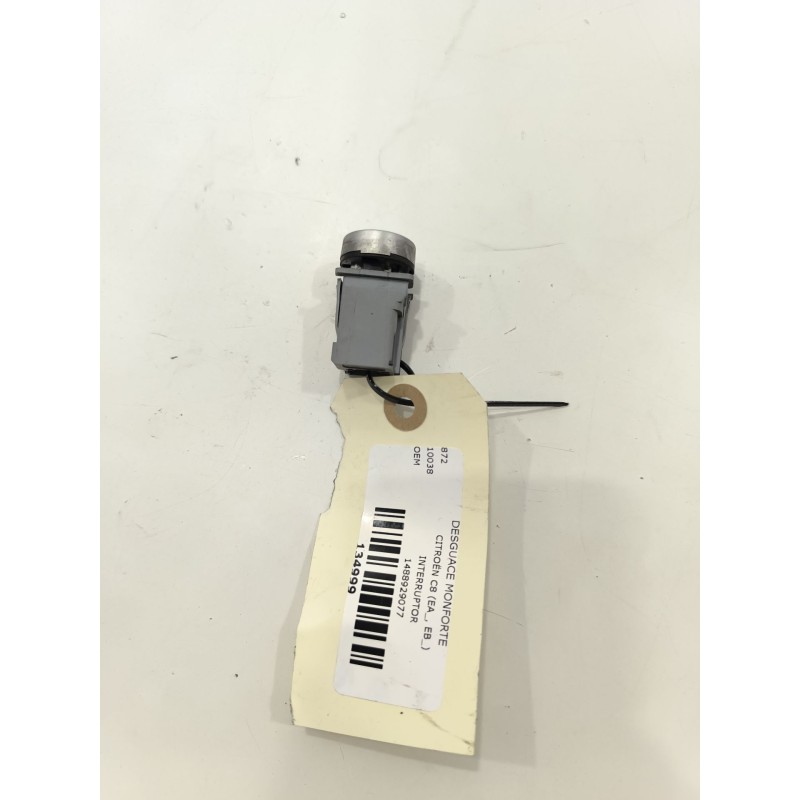 Desguace MonforteINTERRUPTOR 1488929077 CITROËNPiezas vehículos|Desguace Monforte