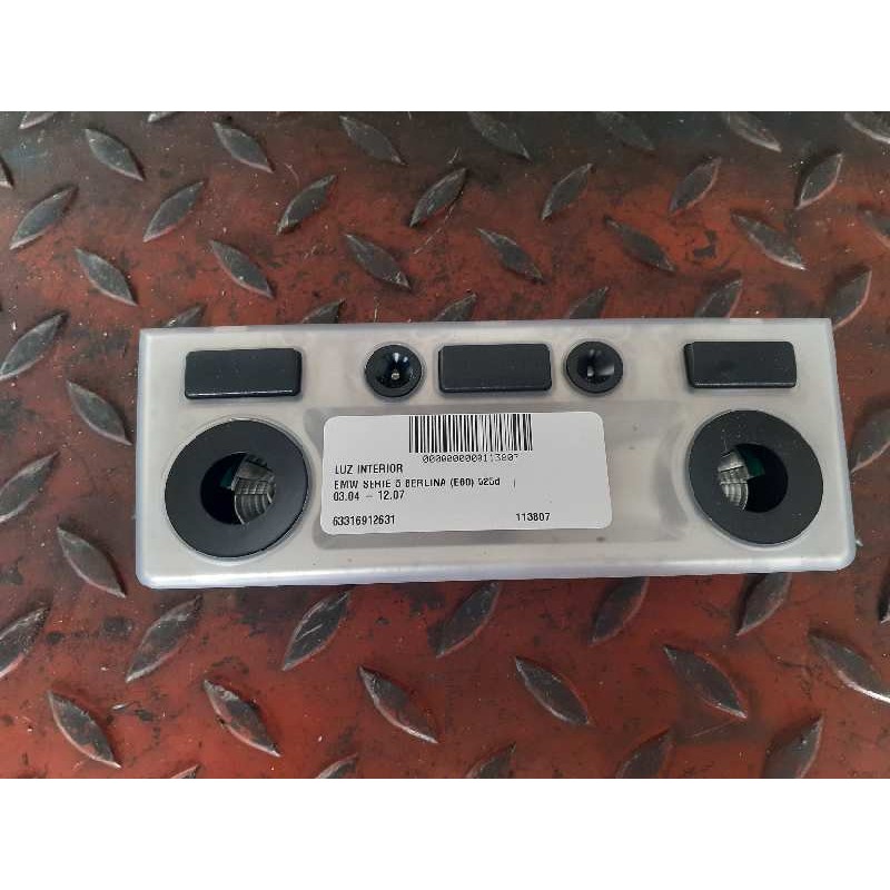 Recambio de luz interior para bmw serie 5 berlina (e60) 525d referencia OEM IAM 63316912631 159374 
