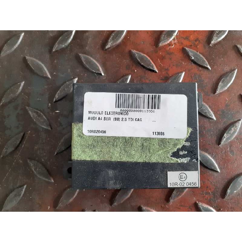 Recambio de modulo electronico para audi a4 b8 (8k2) 2.0 tdi referencia OEM IAM 10R020456  