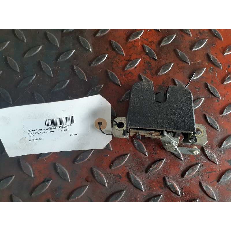 Recambio de cerradura maletero / porton para seat ibiza (6l1) fresh referencia OEM IAM 6L6827505A  