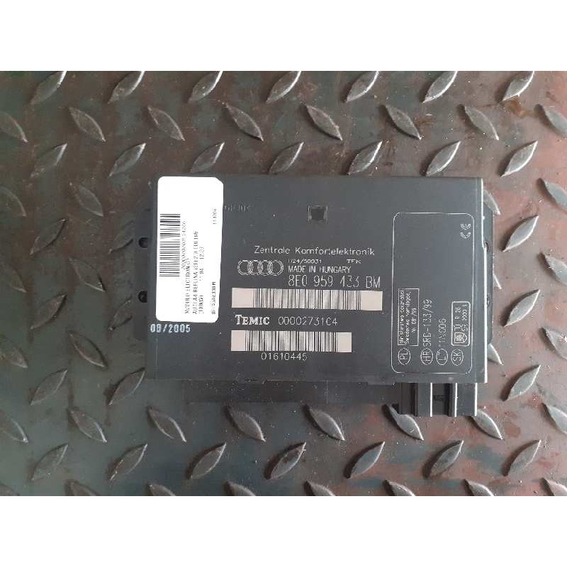 Recambio de modulo electronico para audi a4 berlina (8e) 2.0 tdi 16v (103kw) referencia OEM IAM 8E0959433BM  