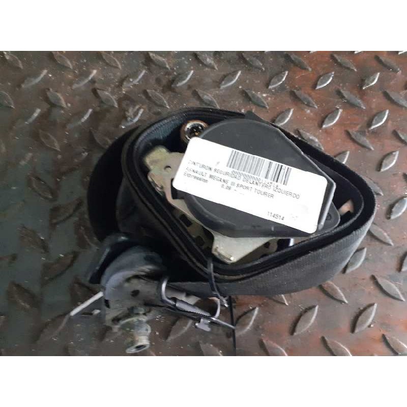 Recambio de cinturon seguridad delantero izquierdo para renault megane iii sport tourer expression referencia OEM IAM   
