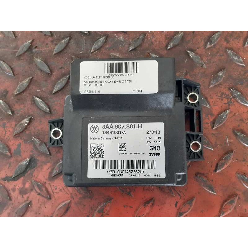 Recambio de modulo electronico para volkswagen tiguan (5n2) 2.0 tdi referencia OEM IAM 3AA907801H  