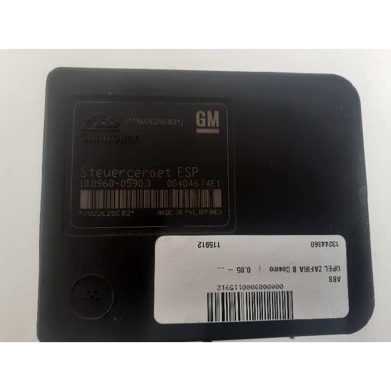 Recambio de abs para opel zafira b cosmo referencia OEM IAM 13244860 1002060287 