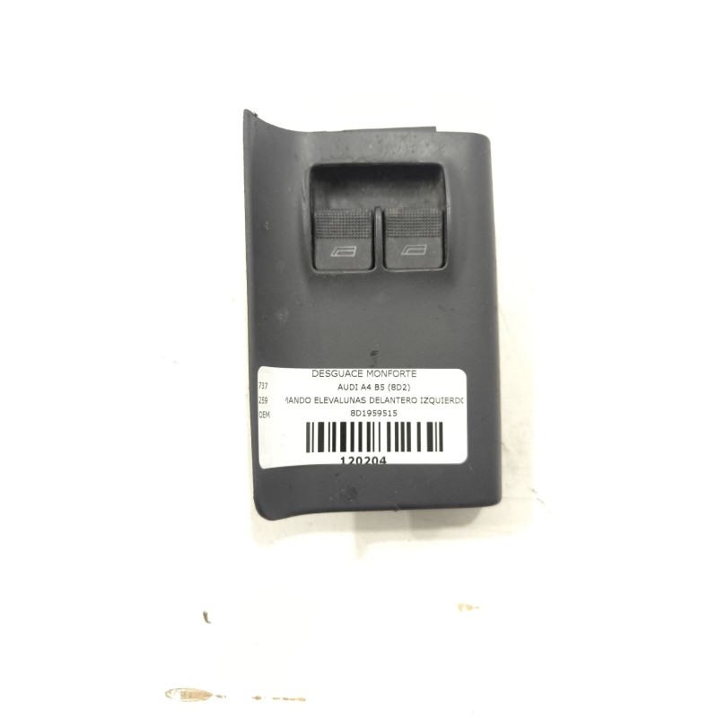 Recambio de mando elevalunas delantero izquierdo para audi a4 b5 (8d2) 2.6 referencia OEM IAM 8D1959515  
