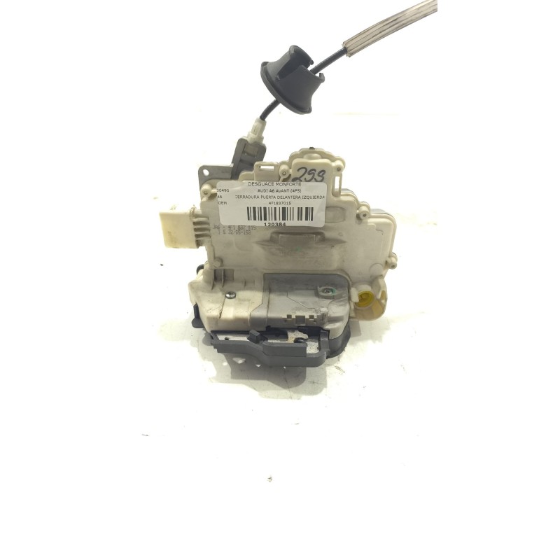 Recambio de cerradura puerta delantera izquierda para audi a6 avant (4f5) 2.7 tdi referencia OEM IAM 4F1837015  
