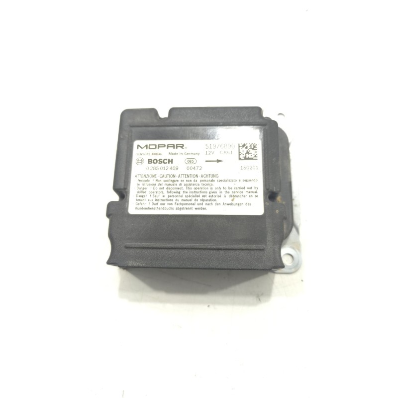 Recambio de centralita airbag para opel combo d 1.6 cdti referencia OEM IAM 51976890 / 0285012409  