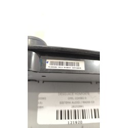 Recambio de sistema audio / radio cd para opel combo d 1.6 cdti referencia OEM IAM 28252891  