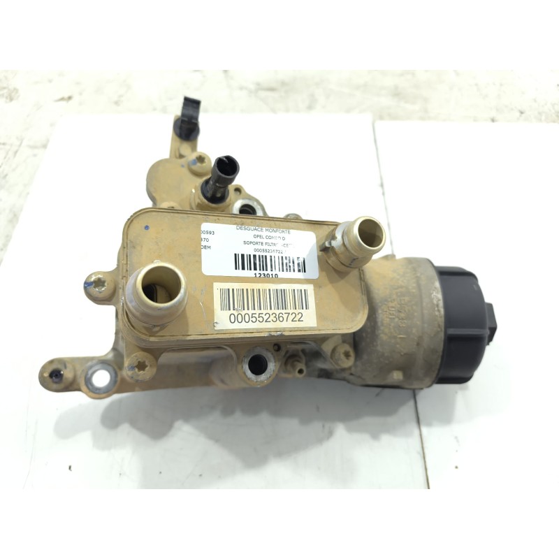 Recambio de enfriador aceite motor para opel combo d 1.6 cdti referencia OEM IAM 00055236722 / 55236722  