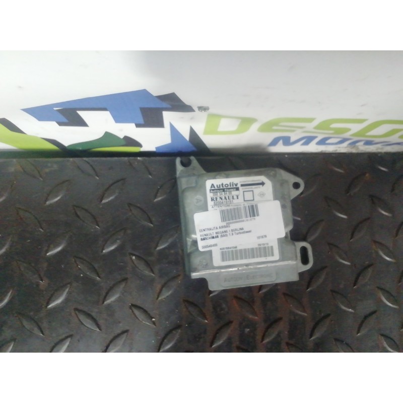 Desguace MonforteCENTRALITA AIRBAG 550548400 8200419151 RENAULTCentralita airbag|Desguace Monforte