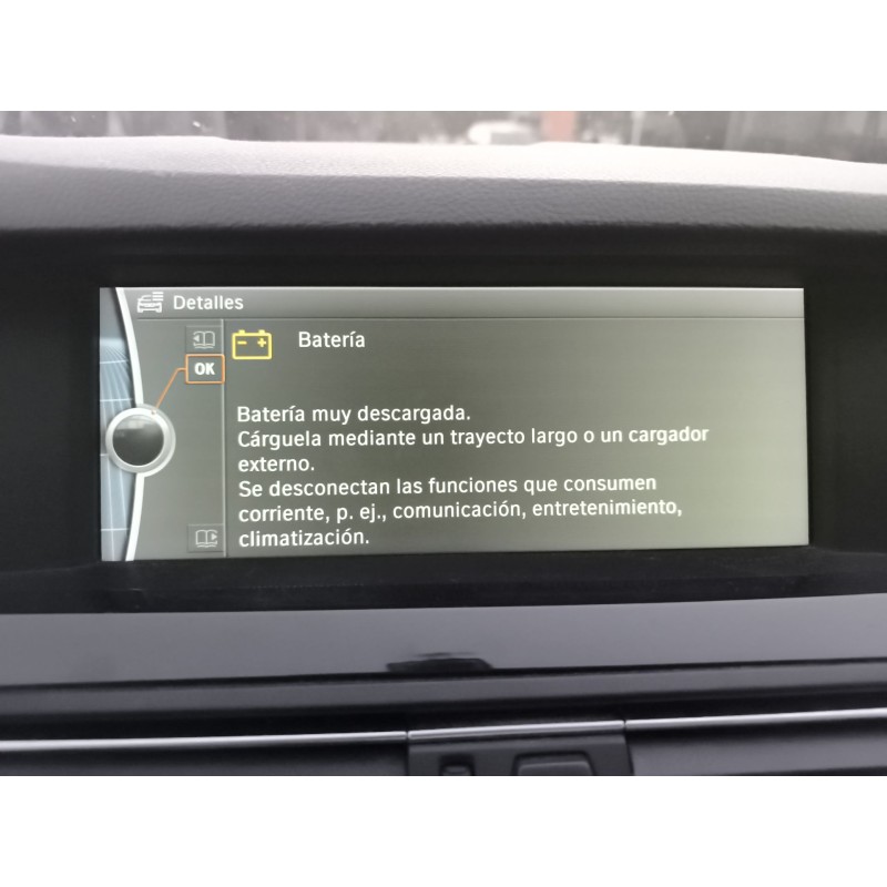 Recambio de pantalla multifuncion para bmw 5 (f10) 530 d xdrive referencia OEM IAM 6550926638101 / 990001317 / 1207081578 / 1852