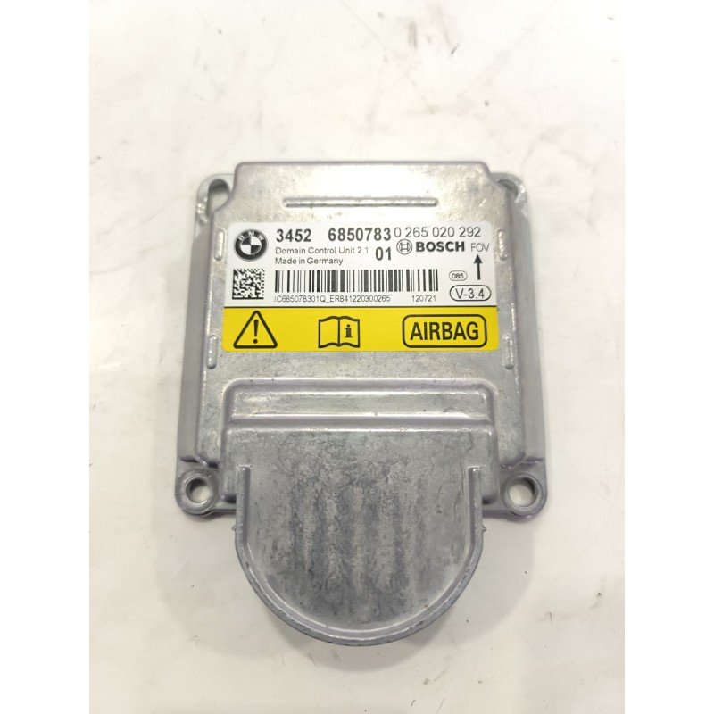 Recambio de centralita airbag para bmw 5 (f10) 530 d xdrive referencia OEM IAM 265020292 / 3452 / 6850783  