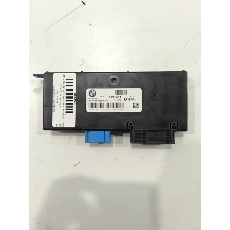 Recambio de modulo electronico para bmw 5 (f10) 530 d xdrive referencia OEM IAM 61359291451 / 5325068L3 / 141451900 / 122932  