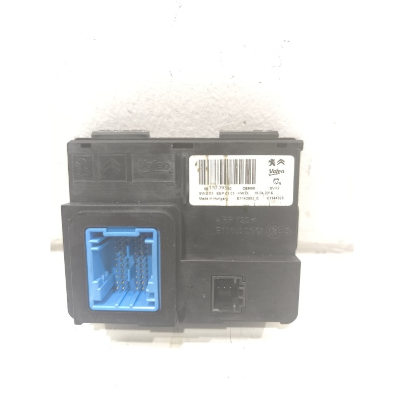 Recambio de modulo electronico para citroën jumpy iii autobús (v_) 2.0 bluehdi 120 referencia OEM IAM 9811039380  
