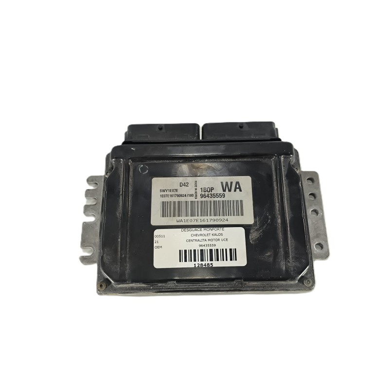Recambio de centralita motor uce para chevrolet kalos 1.4 se referencia OEM IAM 96435559 5WY1E07E 