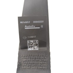 Recambio de cinturon seguridad delantero derecho para dacia sandero ii (b8_) 1.5 dci referencia OEM IAM 868845555R  