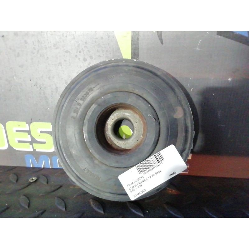 Desguace MonfortePOLEA CIGUEÑAL 2181B523072 RENAULTPolea cigueñal|Desguace Monforte
